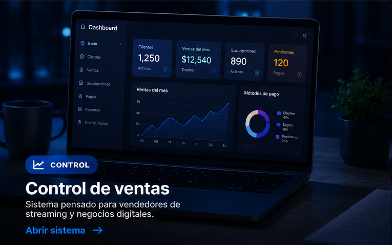 CONTROL DE VENTAS